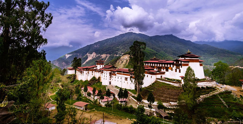 Trongsa Dzong is the largest Dzong in Bhutan